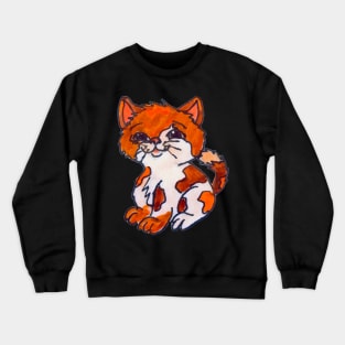 Calico Kitten Crewneck Sweatshirt